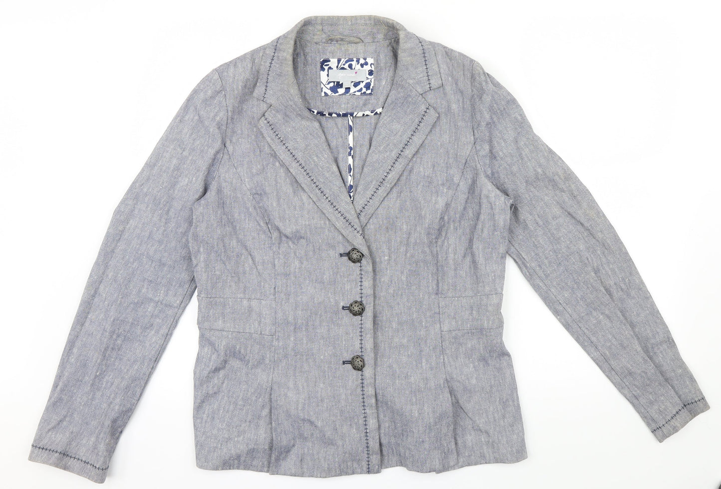 Womens UK Size 14 Per  Una Blue Jacket