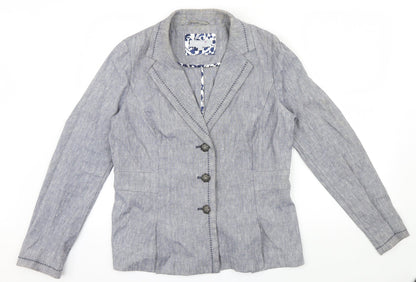 Womens UK Size 14 Per  Una Blue Jacket