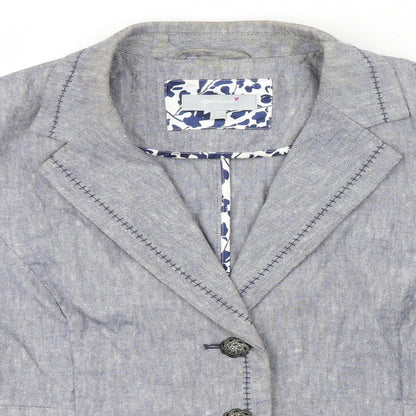 Womens UK Size 14 Per  Una Blue Jacket