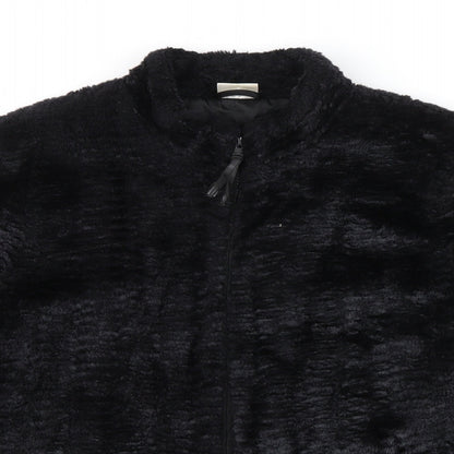 Tammy Girls Black Colourblock  Anorak Coat