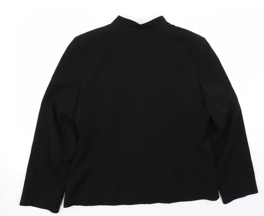 Womens UK Size 16 BHS Black Jacket