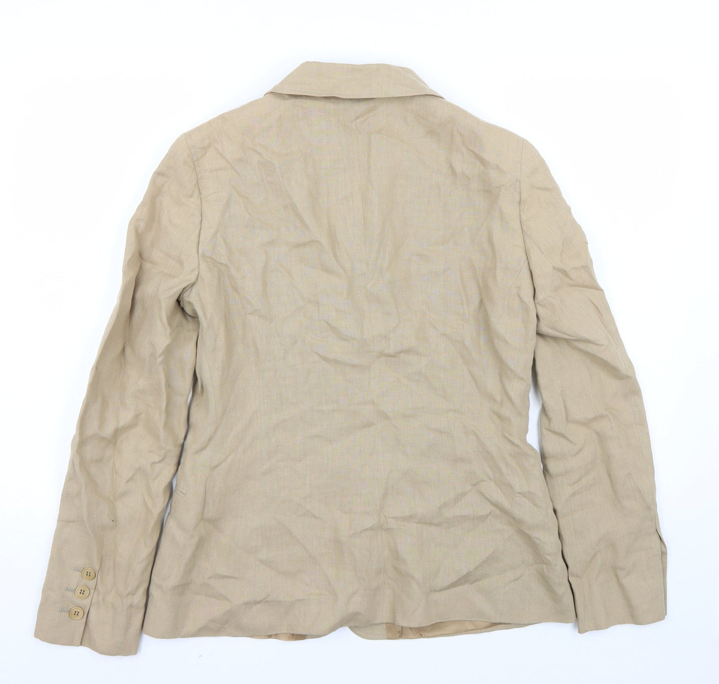Womens UK Size 12 Preworn Regular Brown Blazer