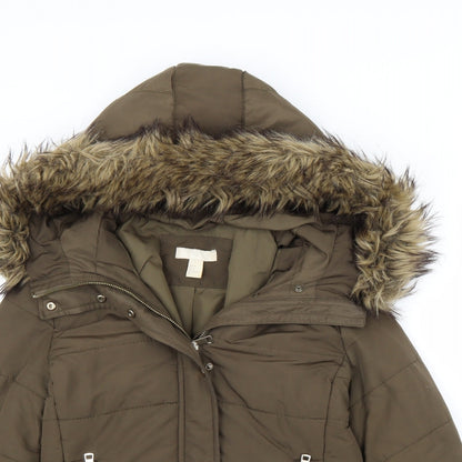 Womens UK Size 6 H&M Green Jacket