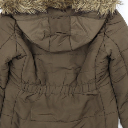 Womens UK Size 6 H&M Green Jacket