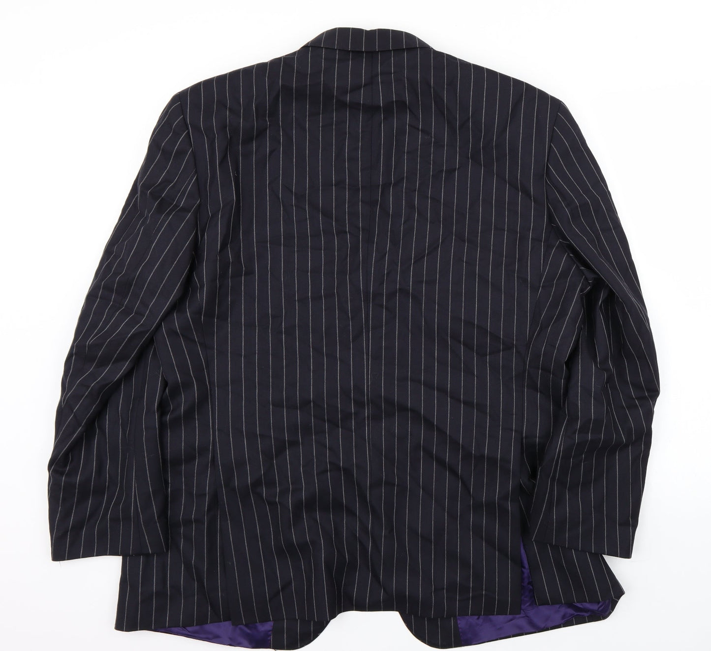 Mens UK Size  Preworn Regular Blue Suit Jacket