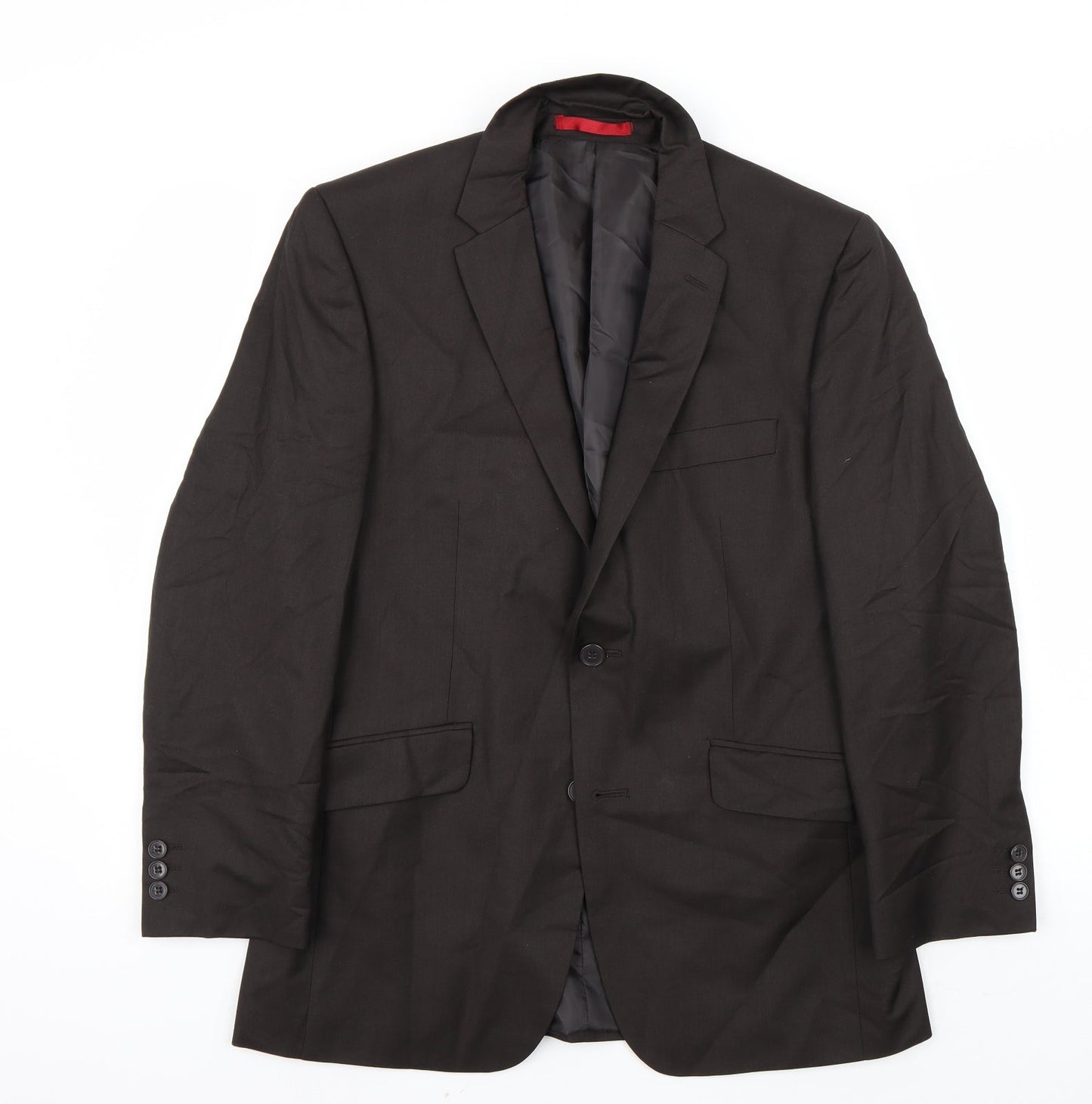 Mens UK Size 36 Preworn Regular Brown Suit Jacket