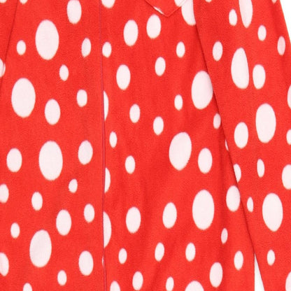 Love To Lounge Womens Red Polka Dot  Top One Piece Size S