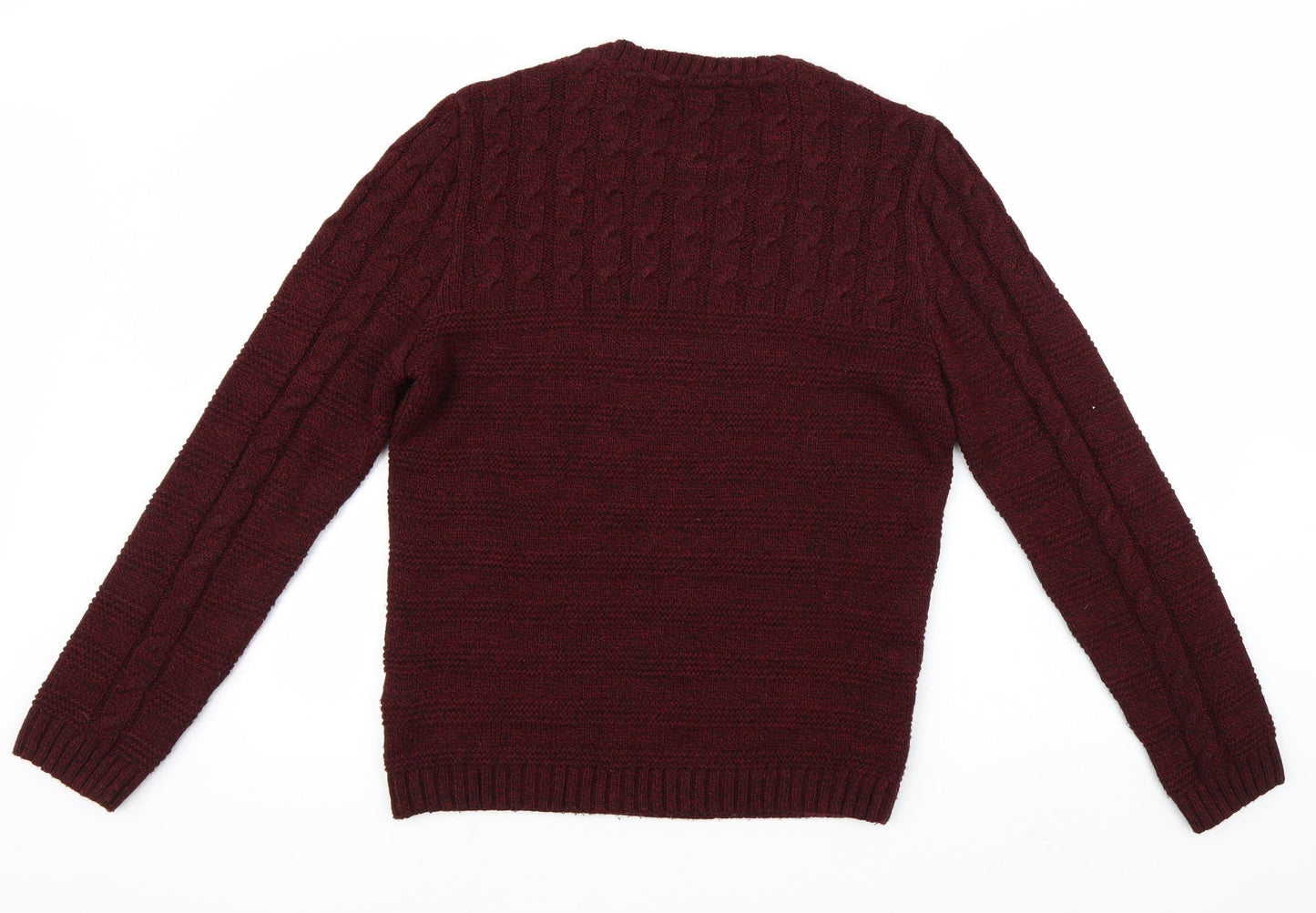 ASOS Mens Red   Pullover Jumper Size S