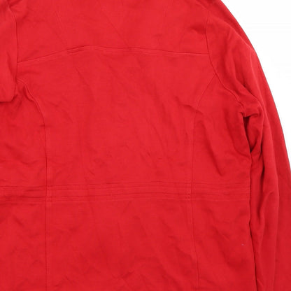 DASH Womens Red   Jacket Coat Size 16