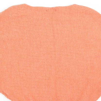 Collezioni Womens Orange   Pullover Jumper Size M