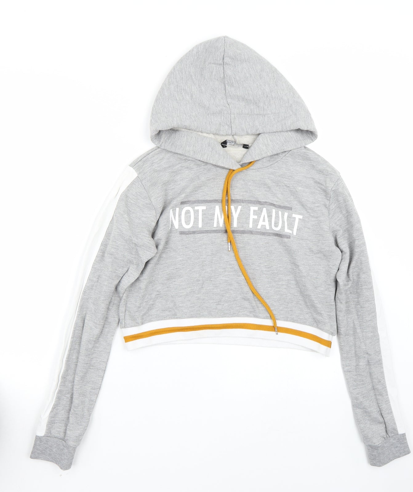 Select Womens Grey   Pullover Hoodie Size 12