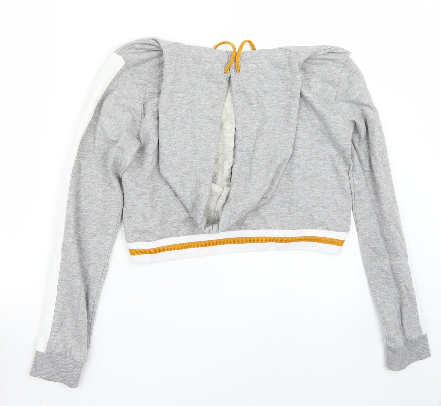 Select Womens Grey   Pullover Hoodie Size 12