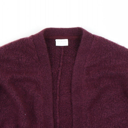 F&F Girls Purple   Cardigan Jumper Size 9-10 Years