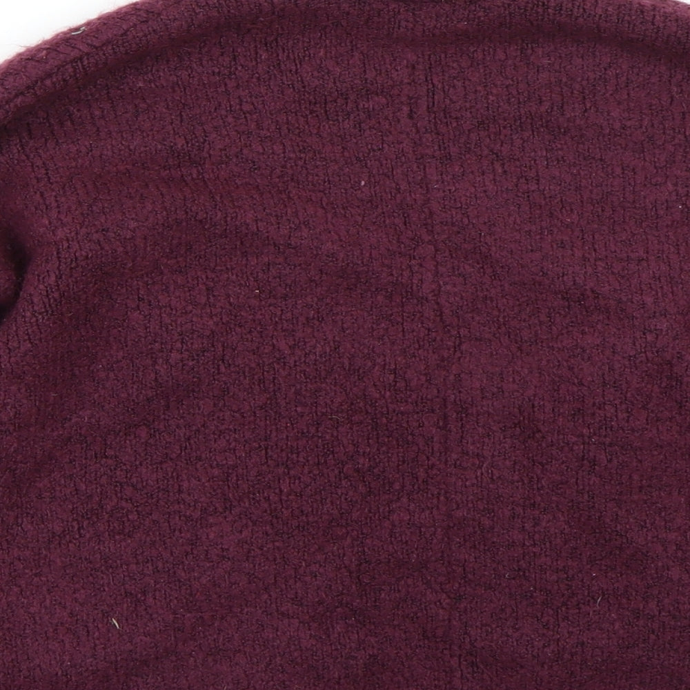 F&F Girls Purple   Cardigan Jumper Size 9-10 Years