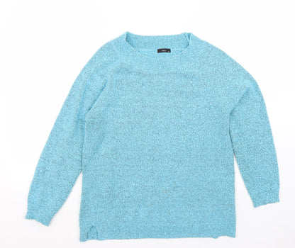 M&Co Womens Blue   Pullover Jumper Size 16
