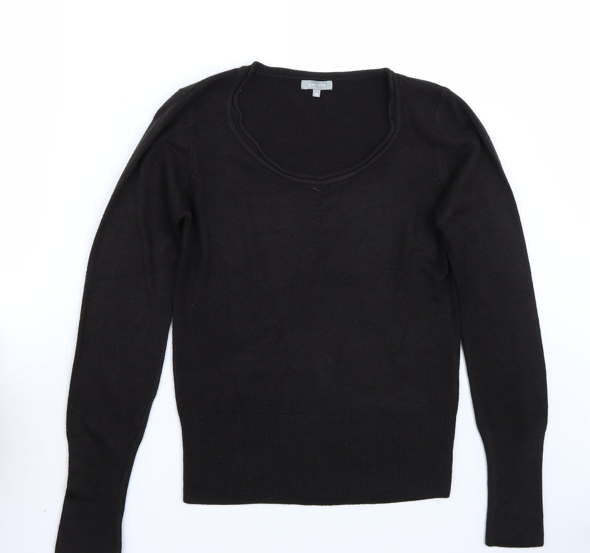 Per Una Womens Black   Pullover Jumper Size 10