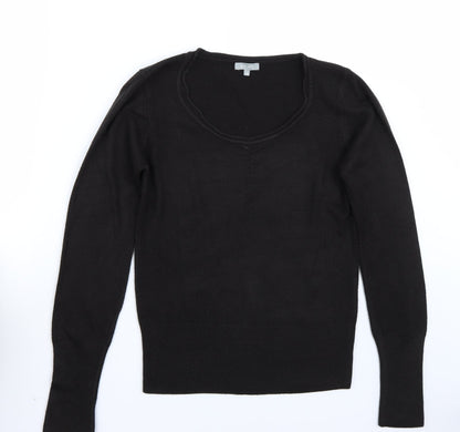 Per Una Womens Black   Pullover Jumper Size 10
