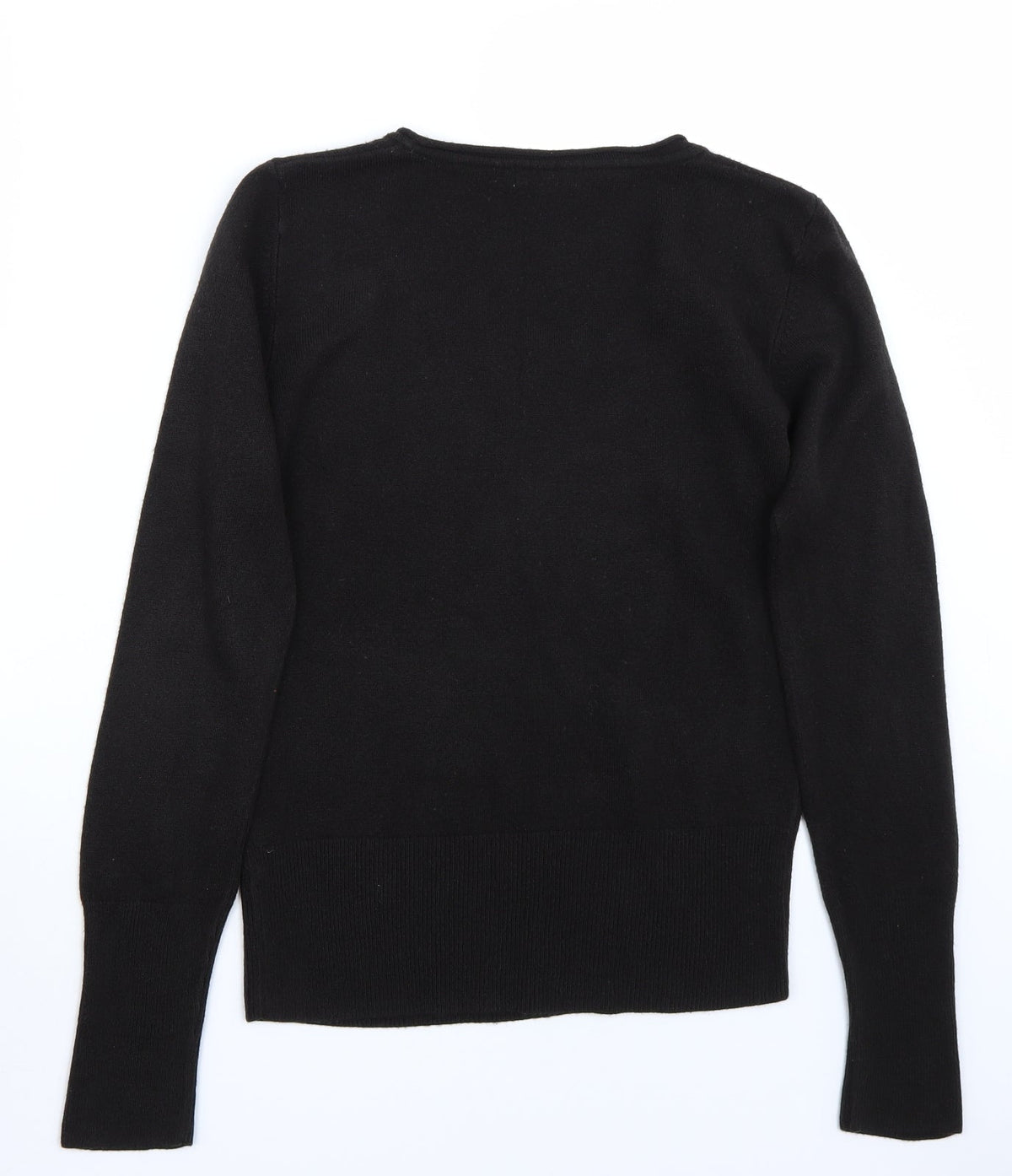 Per Una Womens Black   Pullover Jumper Size 10