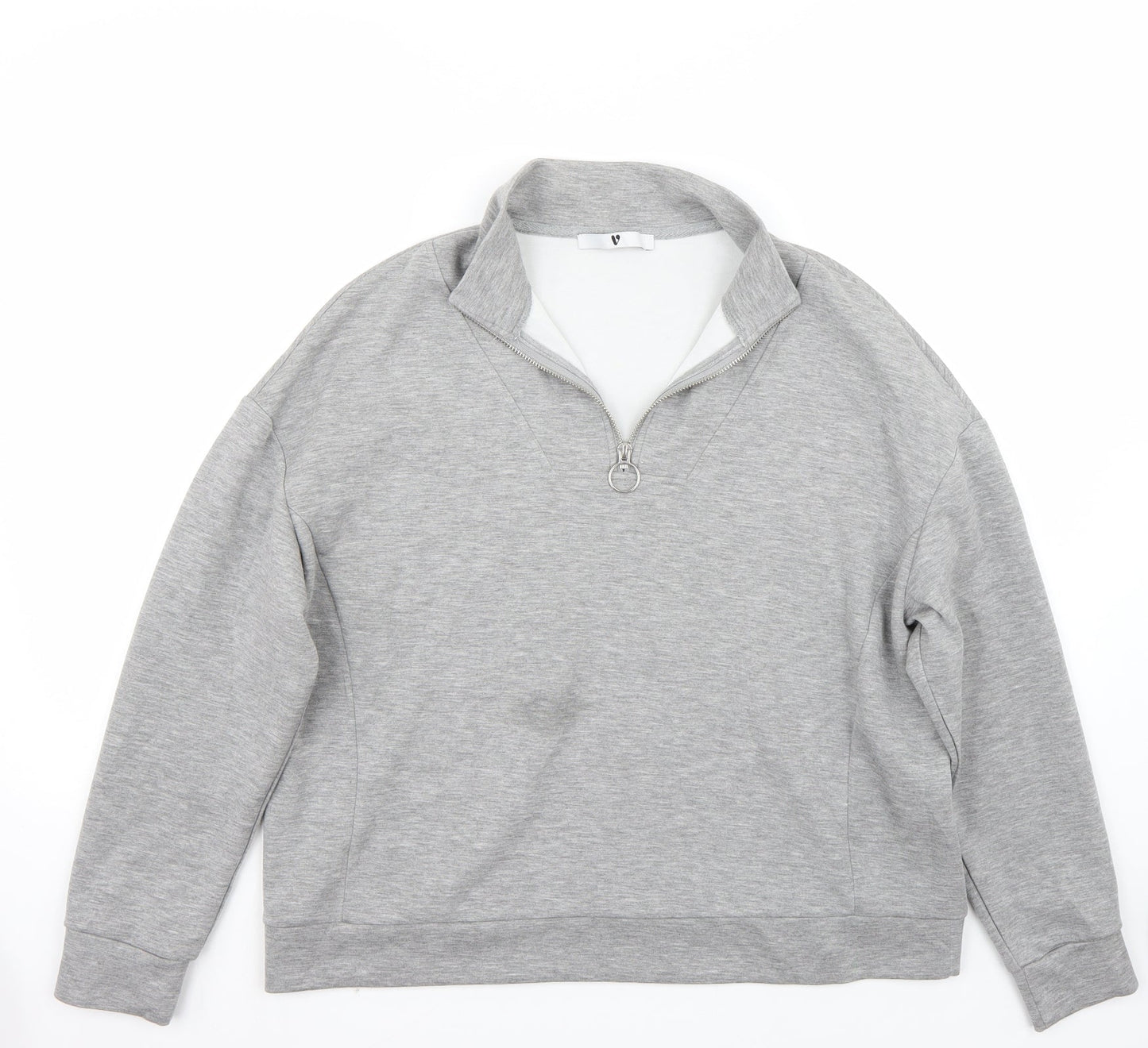 Very Womens Grey   Pullover Jumper Size M