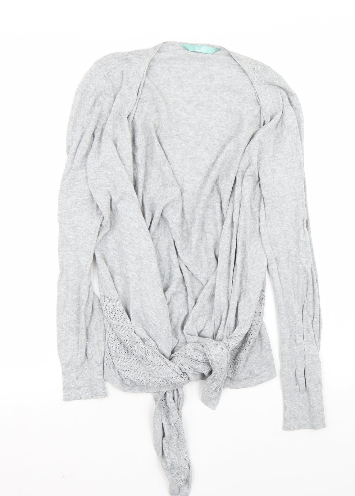TU Womens Grey   Cardigan Jumper Size 12