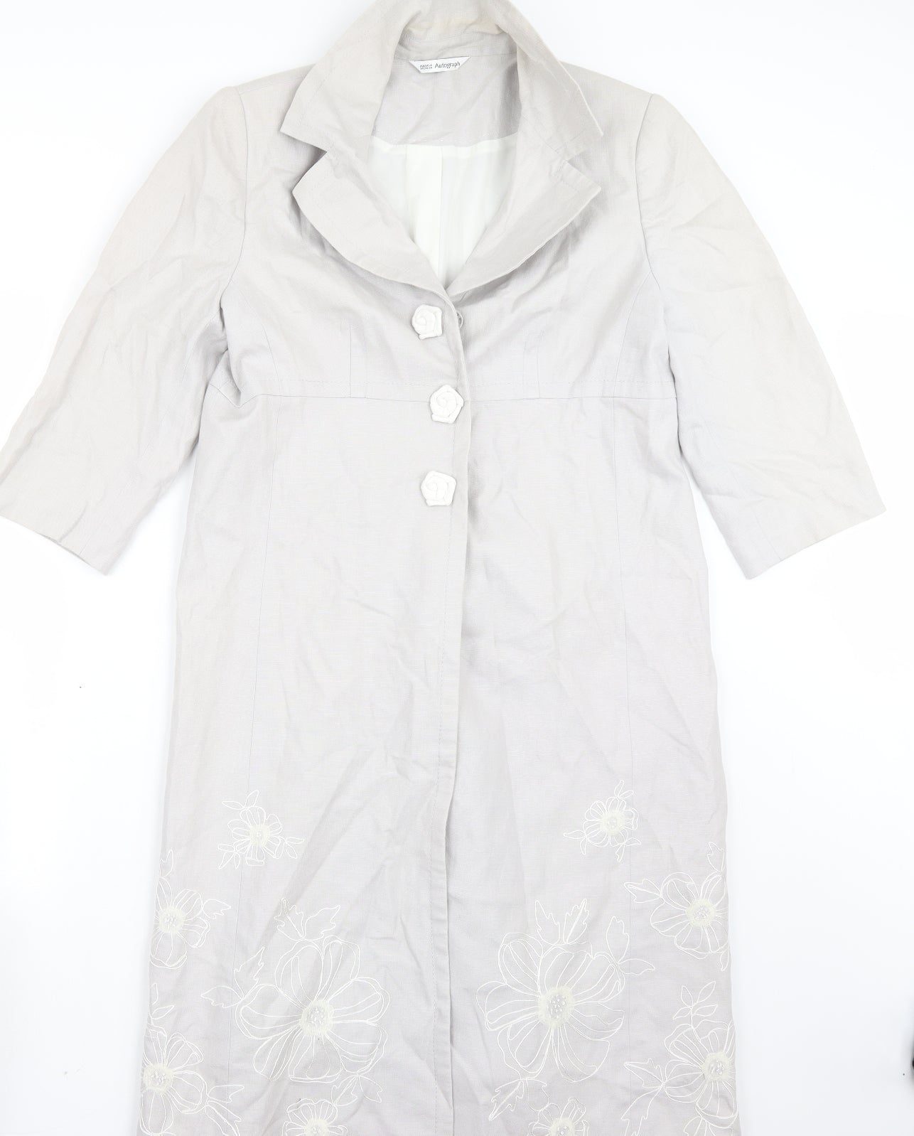 Womens UK Size 14 Marks and Spencer Grey Jacket