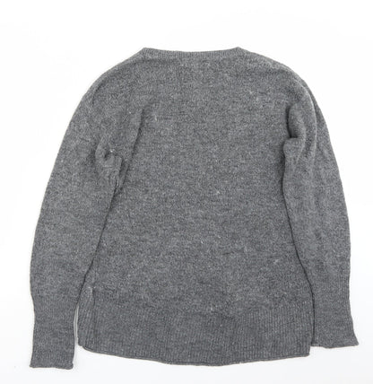 H&M Womens Grey   Pullover Jumper Size M