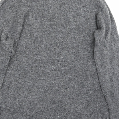 H&M Womens Grey   Pullover Jumper Size M