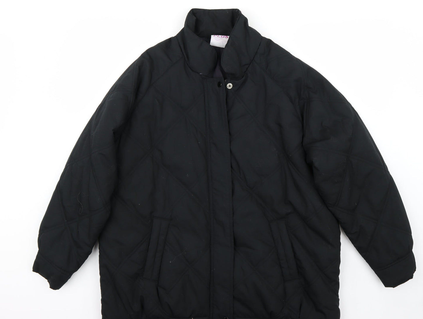 Plus Womens Black   Jacket Coat Size 18