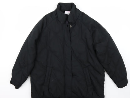 Plus Womens Black   Jacket Coat Size 18