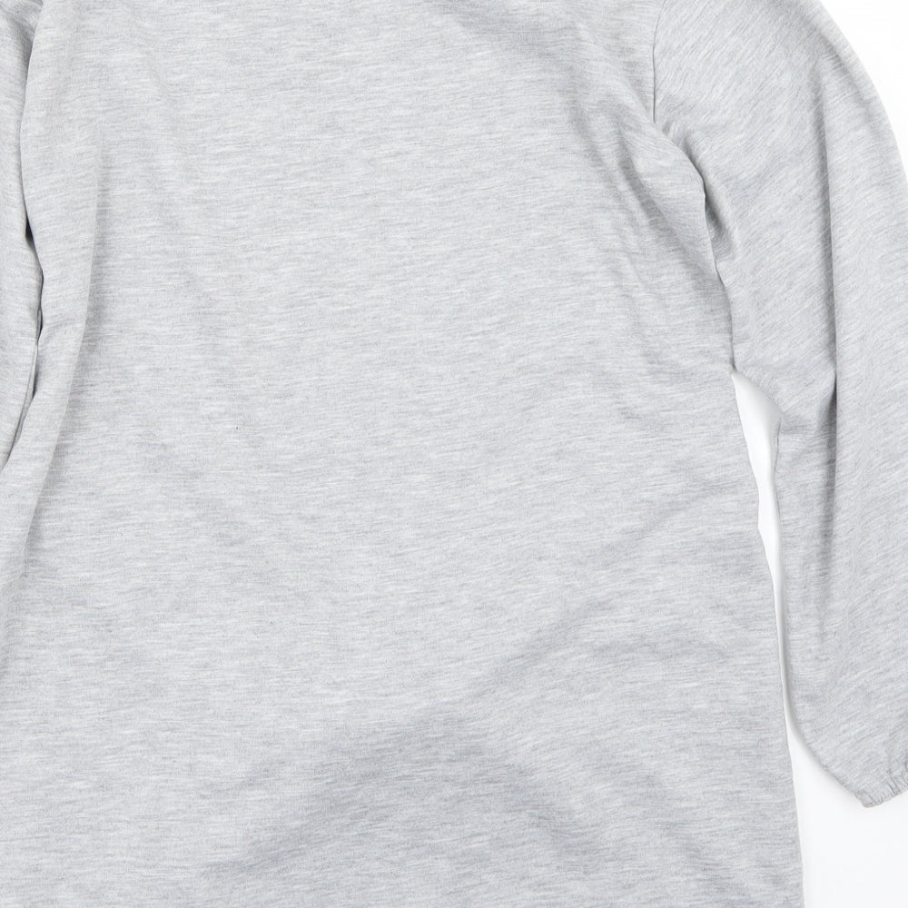 Cameo rose Womens Grey  Rayon A-Line  Size S