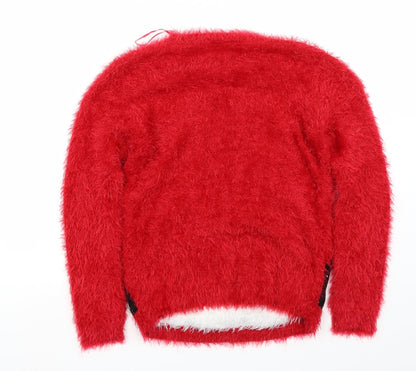 Papaya Womens Red   Pullover Jumper Size S  - Christams