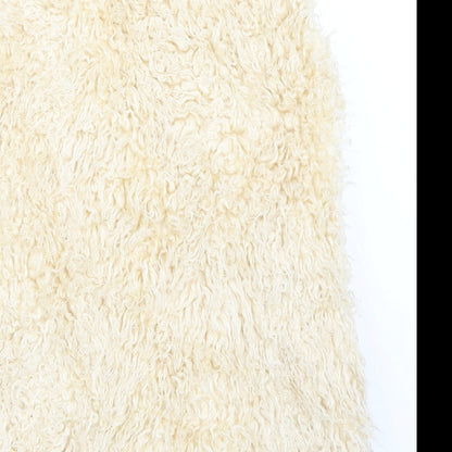 Internarcionale Womens Beige   Gilet Coat Size 8
