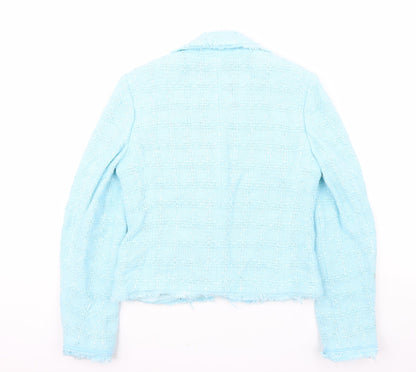 Womens UK Size 12 Per Una Blue Jacket
