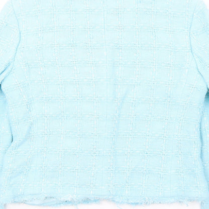 Womens UK Size 12 Per Una Blue Jacket