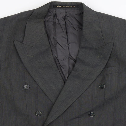 Mens UK Size 40 Marks and Spencer Regular Grey Suit Jacket