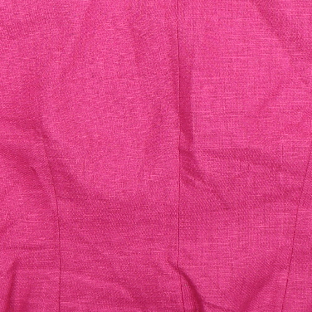 EAST Womens Pink   Jacket Blazer Size 10