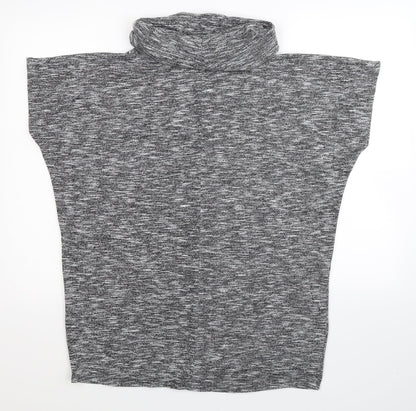 Papaya Womens Grey   Basic T-Shirt Size 14