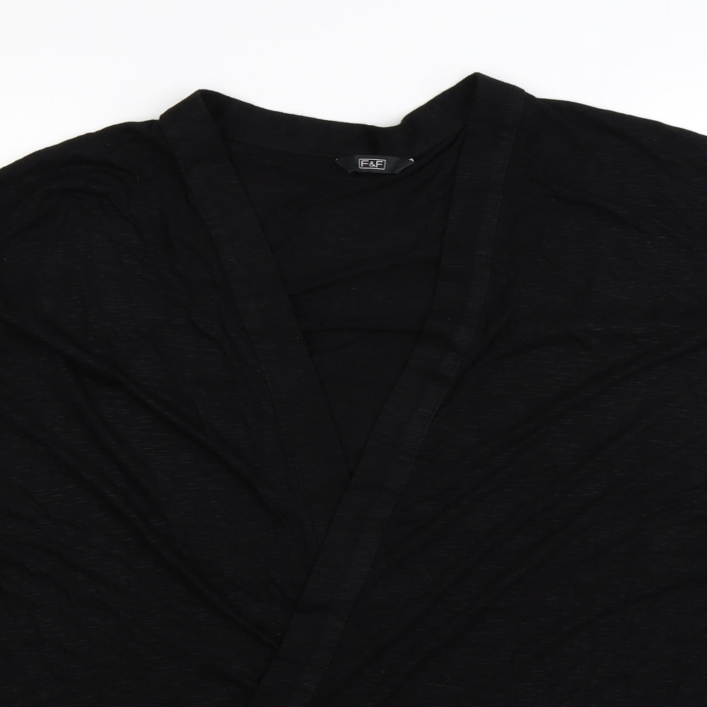 F&F Womens Black   Cardigan Jumper Size 18