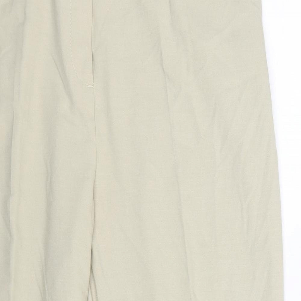 Womens UK Size 16 Berkertex Regular Fit  Beige Trousers