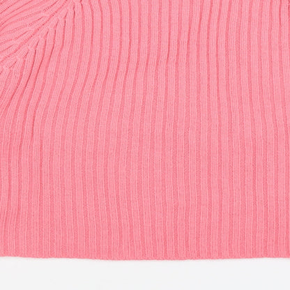 New Look Womens Pink  Knit Pullover Jumper Size 14