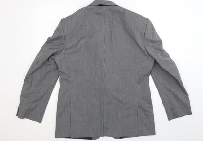 Mens UK Size 40 Marks and Spencer Regular Grey Suit Jacket
