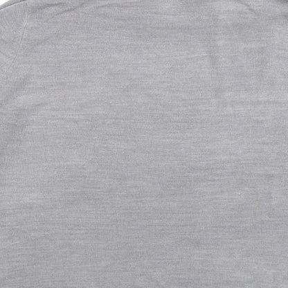 Bonmarché Womens Grey Knit Pullover Jumper Size 14