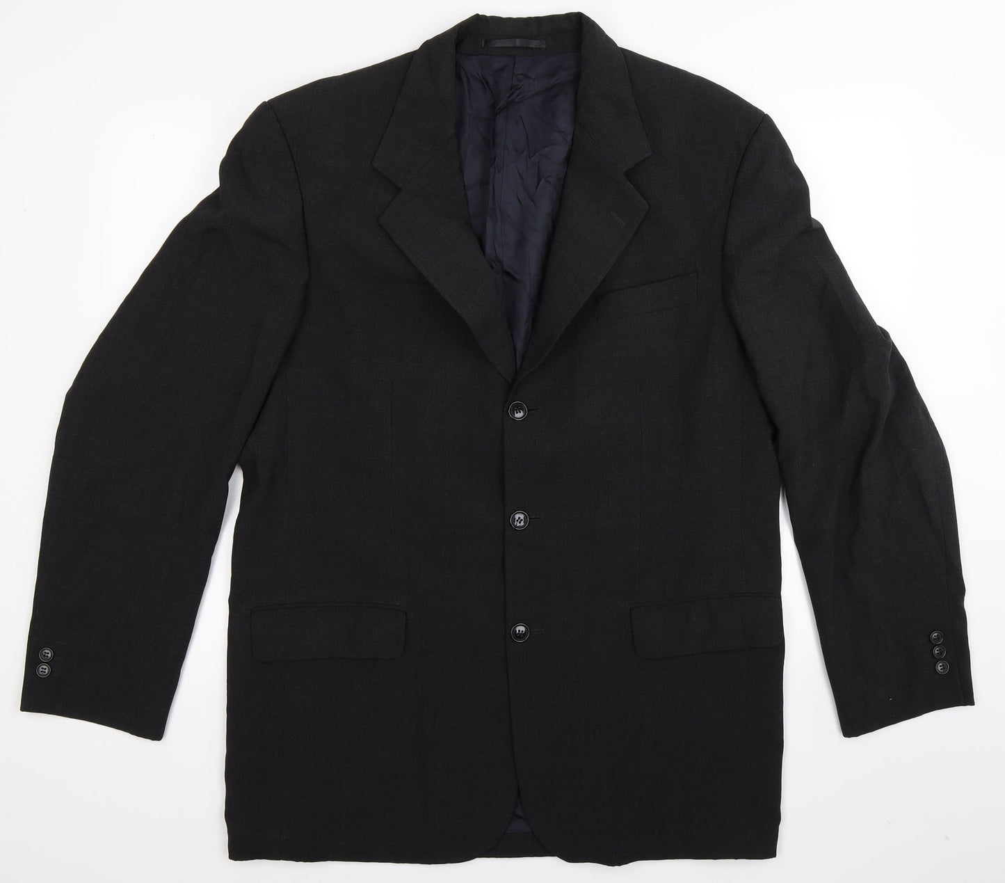 Mens UK Size 40 NEXT Regular Black Suit Jacket
