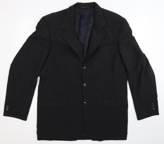 Mens UK Size 40 NEXT Regular Black Suit Jacket