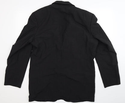 Mens UK Size 40 NEXT Regular Black Suit Jacket