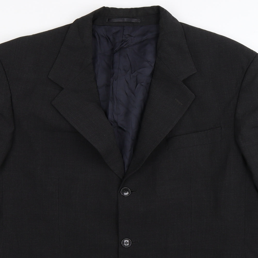 Mens UK Size 40 NEXT Regular Black Suit Jacket