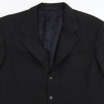 Mens UK Size 40 NEXT Regular Black Suit Jacket