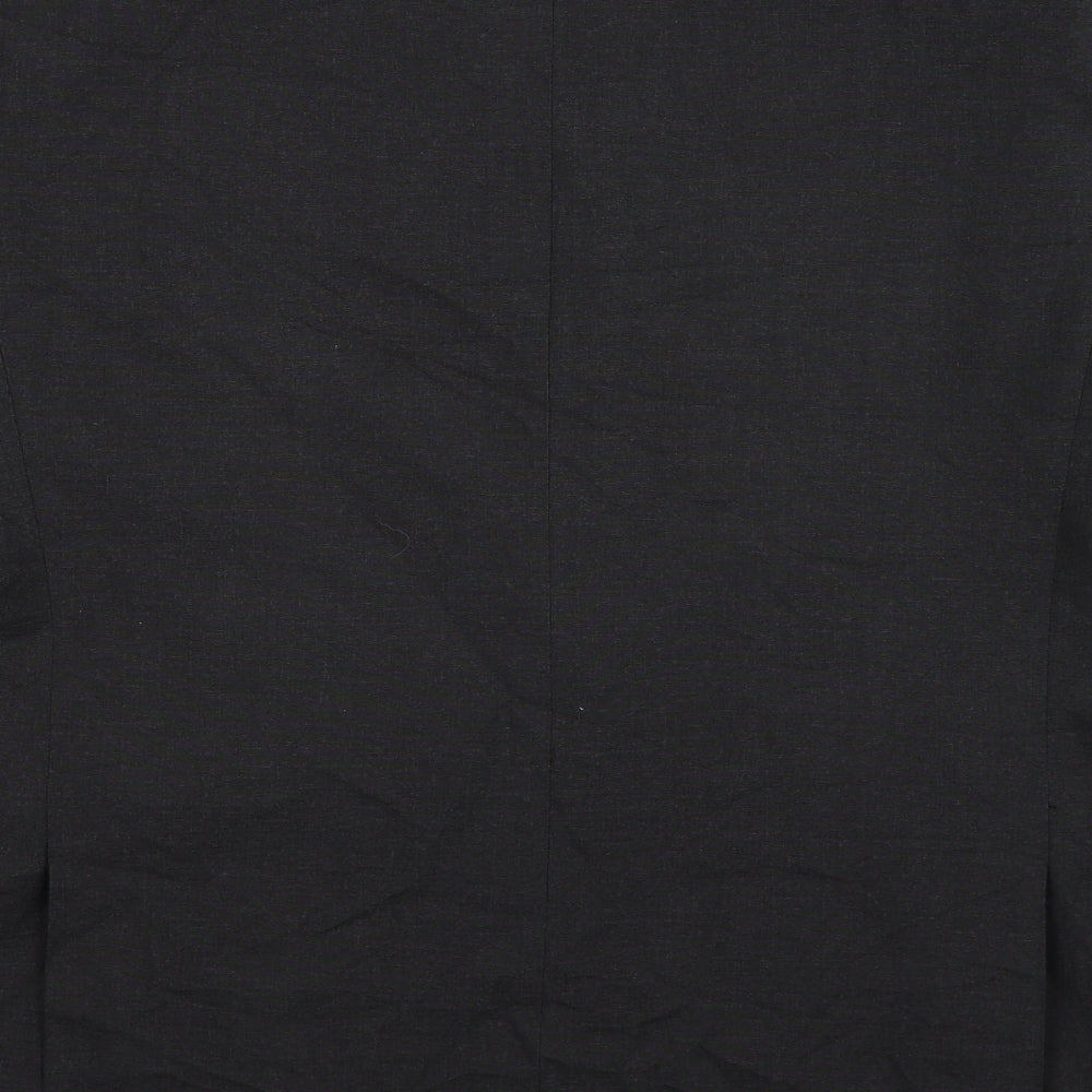 Mens UK Size 42 Debenhams Regular Black Suit Jacket