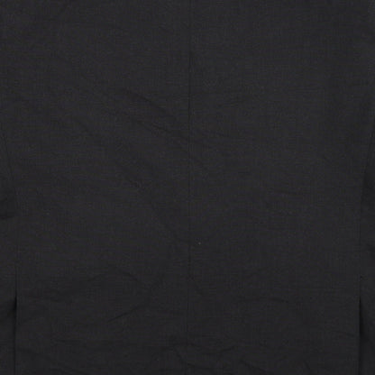 Mens UK Size 42 Debenhams Regular Black Suit Jacket