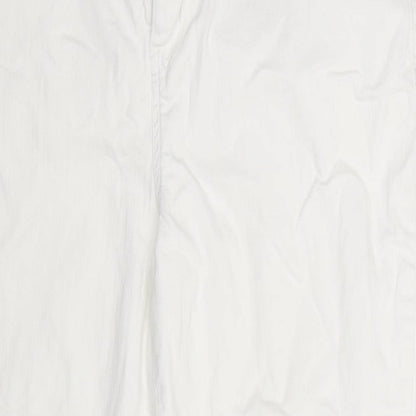 Jessica Simpson Womens White  Denim Skinny Jeans Size 18 L26 in